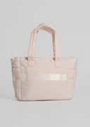 PADDED TOTE BAG - BEIGE