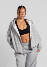 MOTION ZIP HOODIE - GREY