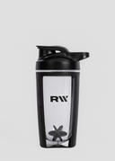 500ml CLEAR SHAKER - BLACK