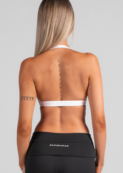 FORM HALTER BRA - WHITE