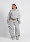 MOTION WIDE LEG SWEATPANTS - GREY