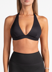 FORM HALTER BRA - BLACK