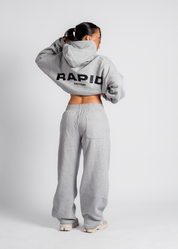 MOTION WIDE LEG SWEATPANTS - GREY