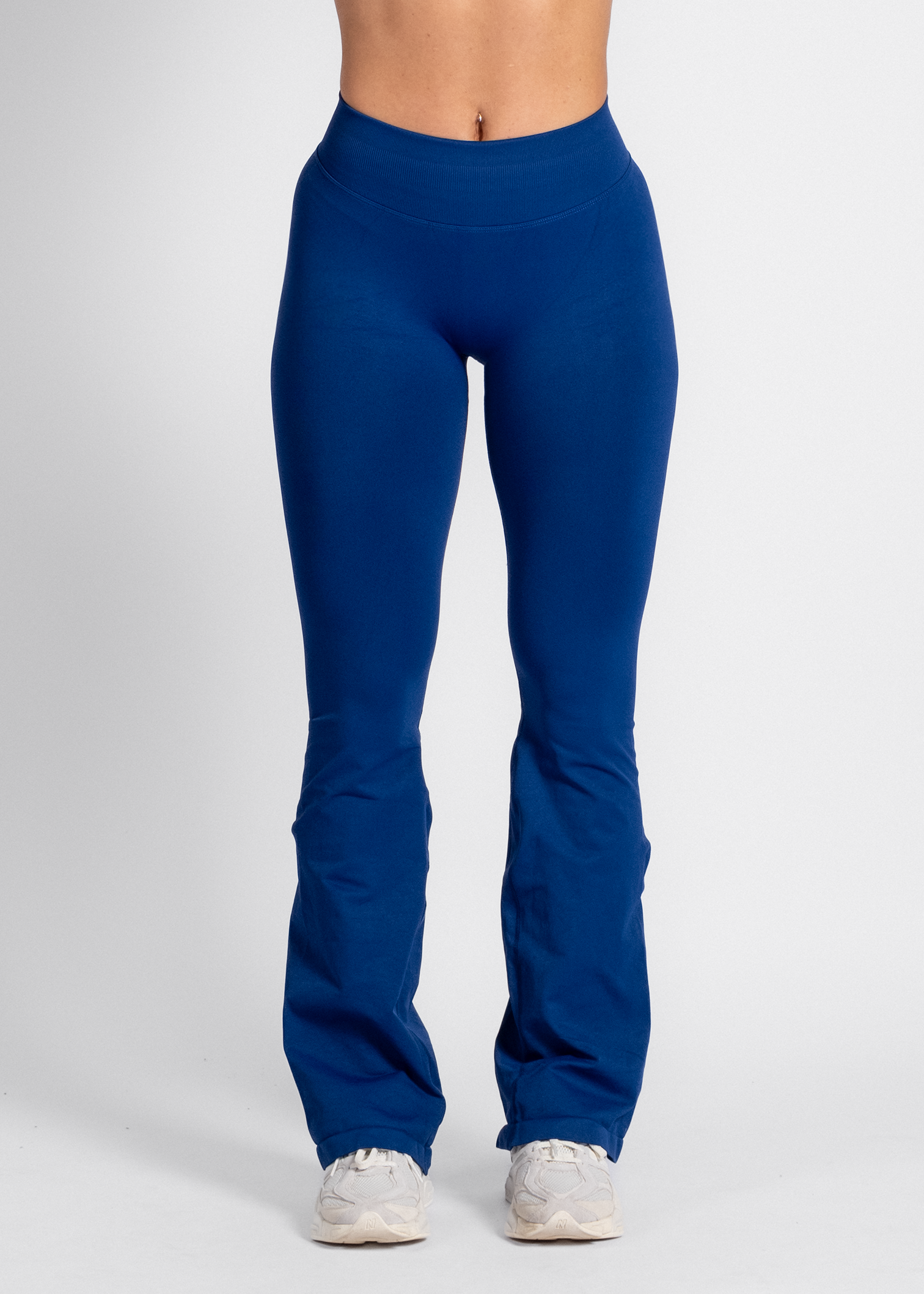 SCULPT SCRUNCH FLARES - DEEP BLUE