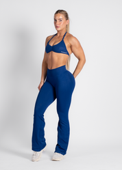 SCULPT SCRUNCH FLARES - DEEP BLUE