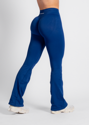 SCULPT SCRUNCH FLARES - DEEP BLUE