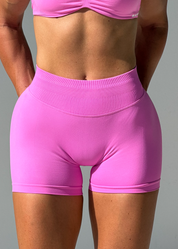 BALANCE SCRUNCH BUM SHORTS - BARBIE PINK