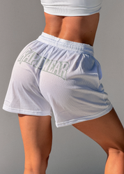 FIGHTER SHORTS - WHITE