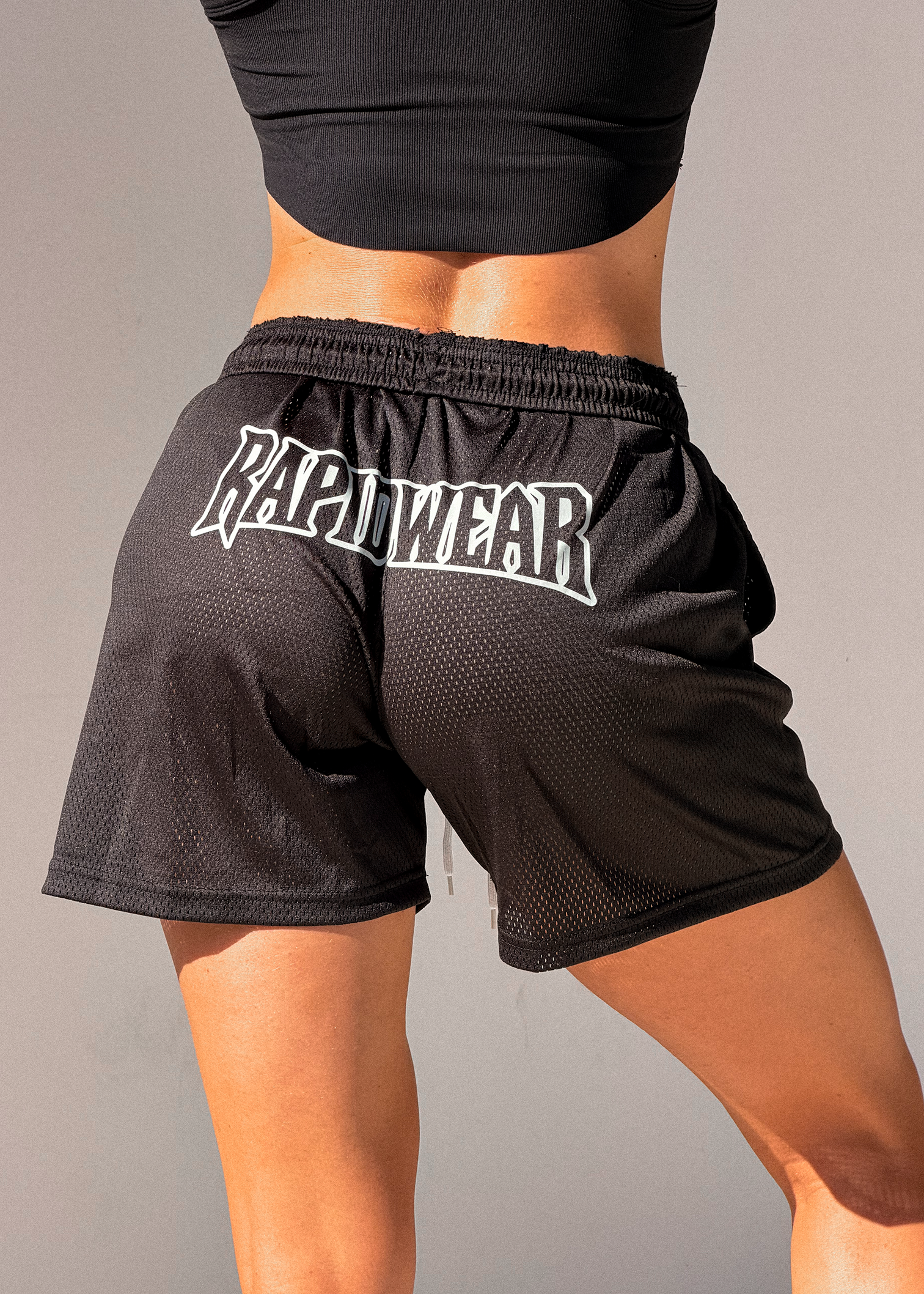 FIGHTER SHORTS - BLACK
