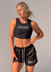 FIGHTER SHORTS - BLACK