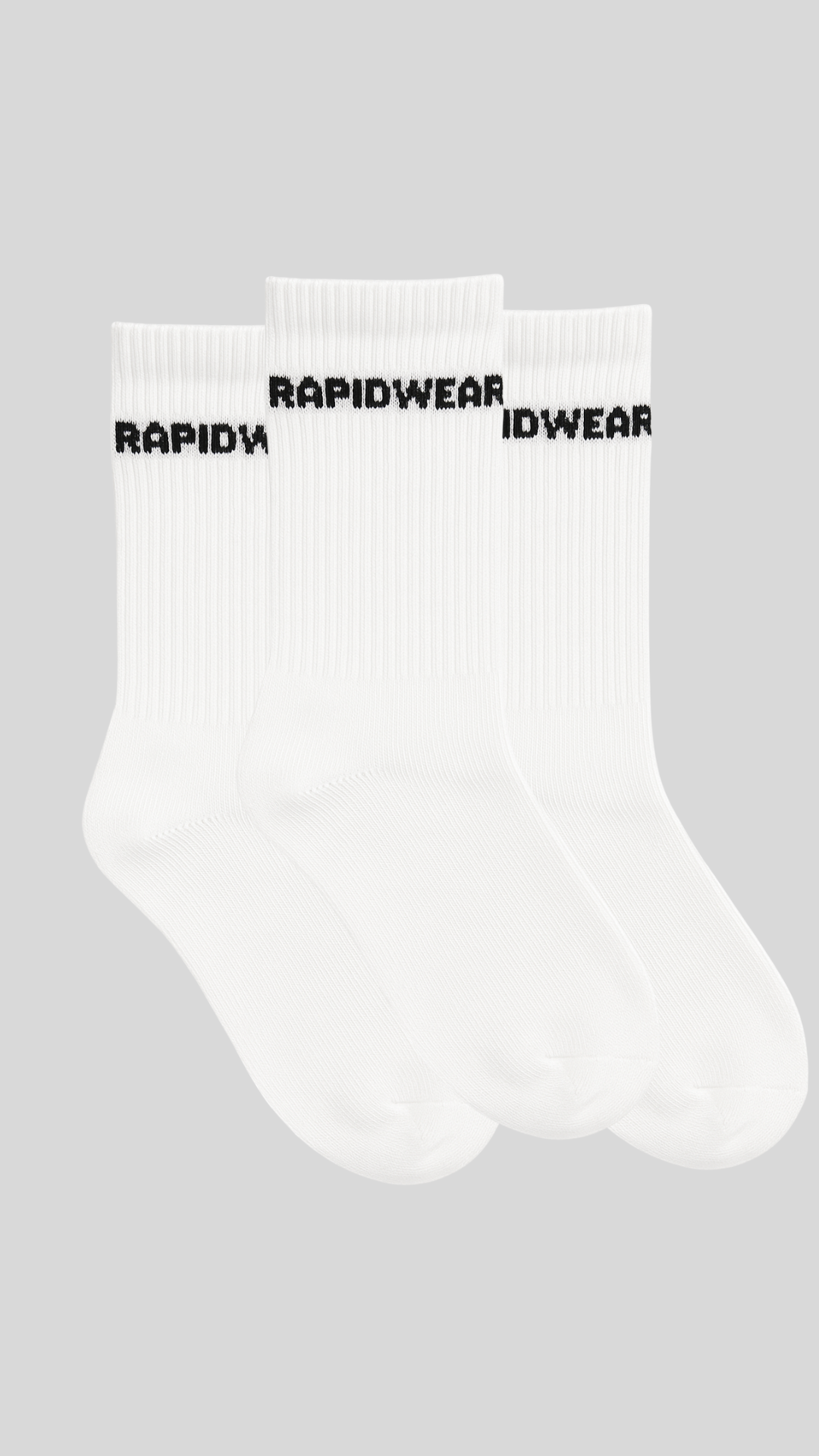 CREW SOCKS - WHITE